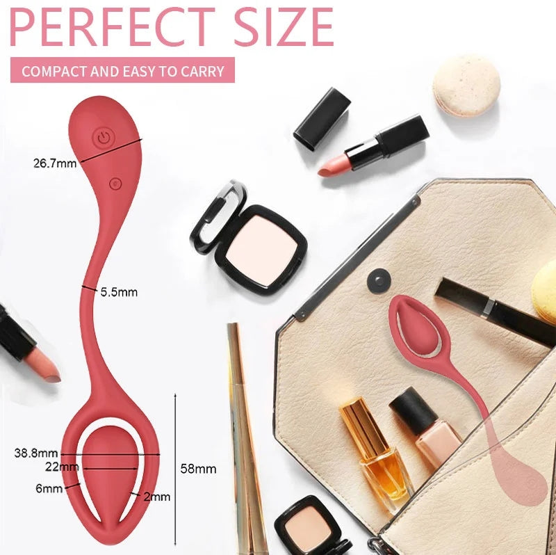 Dot-Bluetooth Remote Control 10 Frequency Egg Vibrator