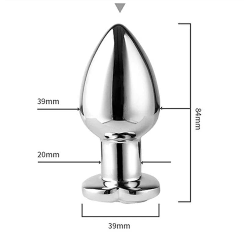 App & Wireless Remote 10 Frequncy Strong Shock Shiny Anal Vibrator