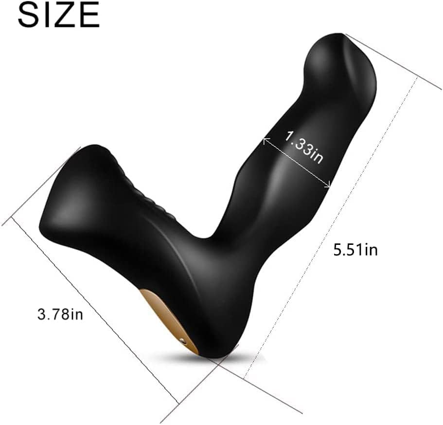UNIMAT 3-in-1 Thrusting Heating Prostate Massager Stimulator with 8 Vibration