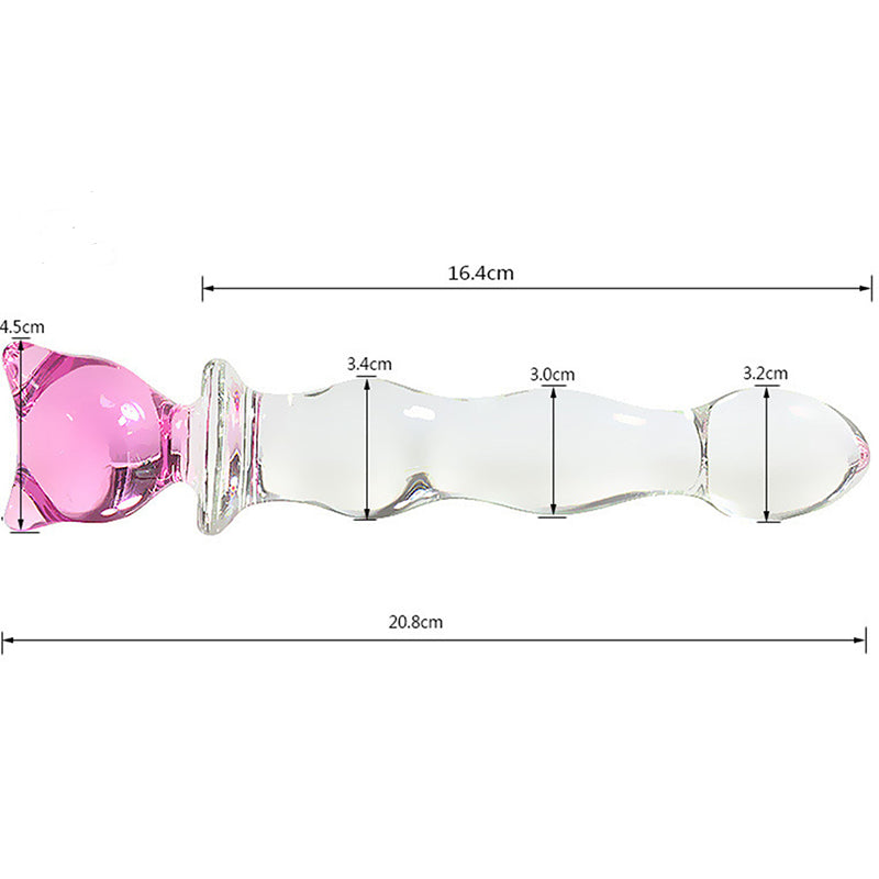 Mysterious Love Magic Wand Crystal Anal Pull Bead