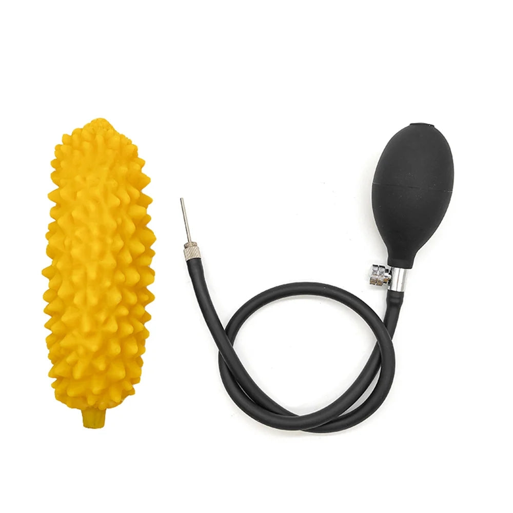 Inflatable Anal Plug Expander Butt Plug Dilator Penis Dildos G Spot Stimulator Prostate Massager