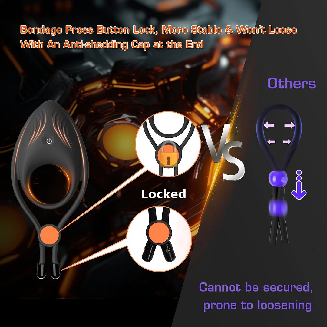 Arrow Adjustable Vibration Penis Ring & Clit Stimulator