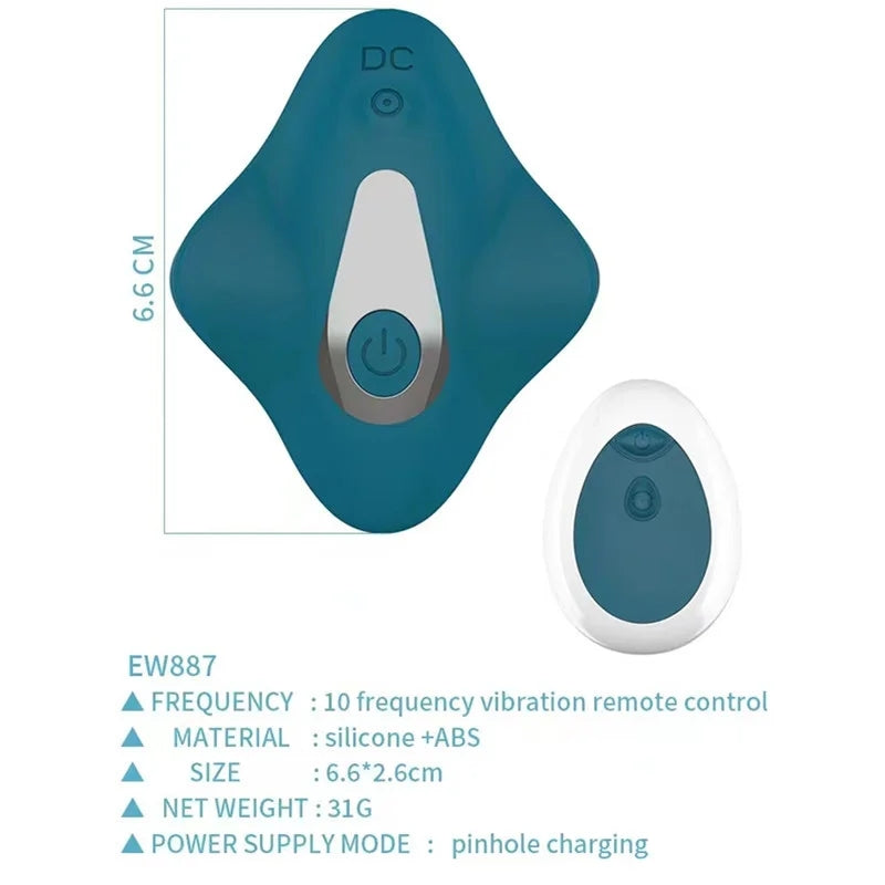 Ew887 Wireless Remote Control Multi Frequency Panty Vibrator