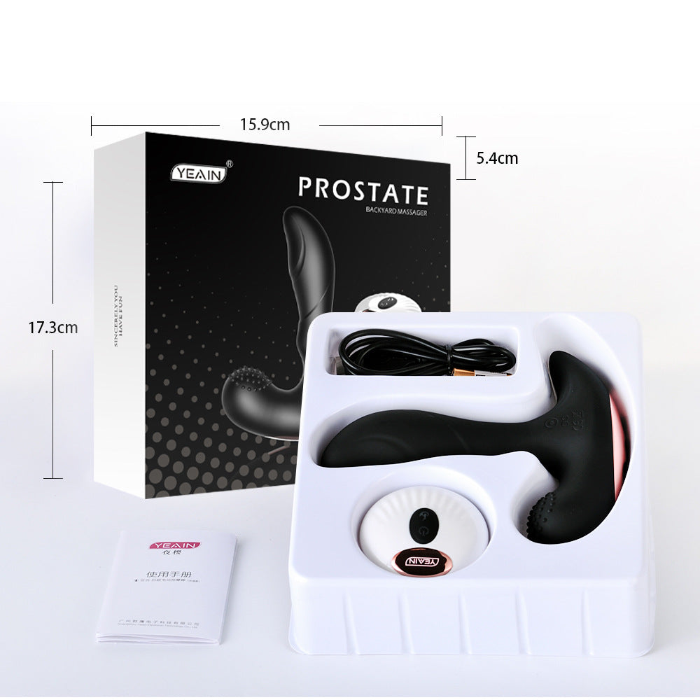 Prostate Massager Electric Remote Control Men's Backyard Vibration