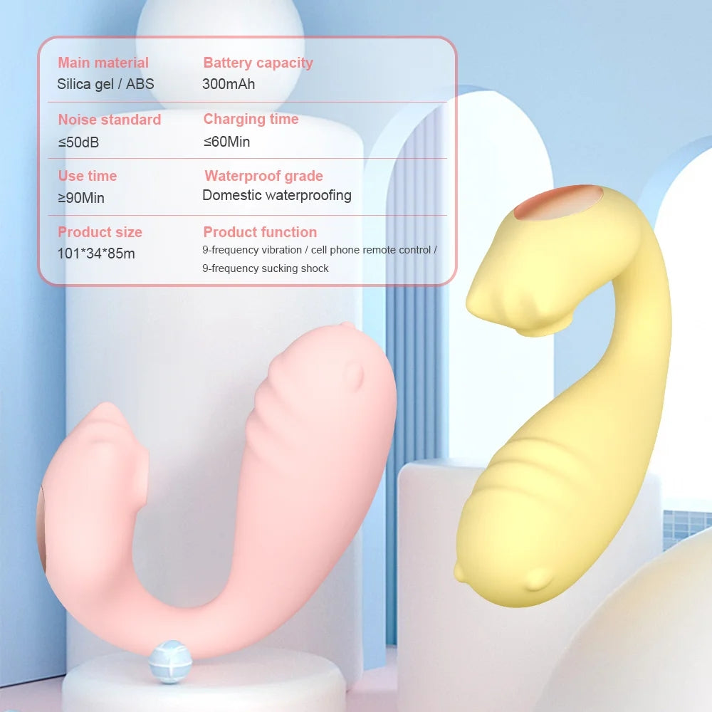 App Remote Control Sucking Clit Invisible Panty Vibrator