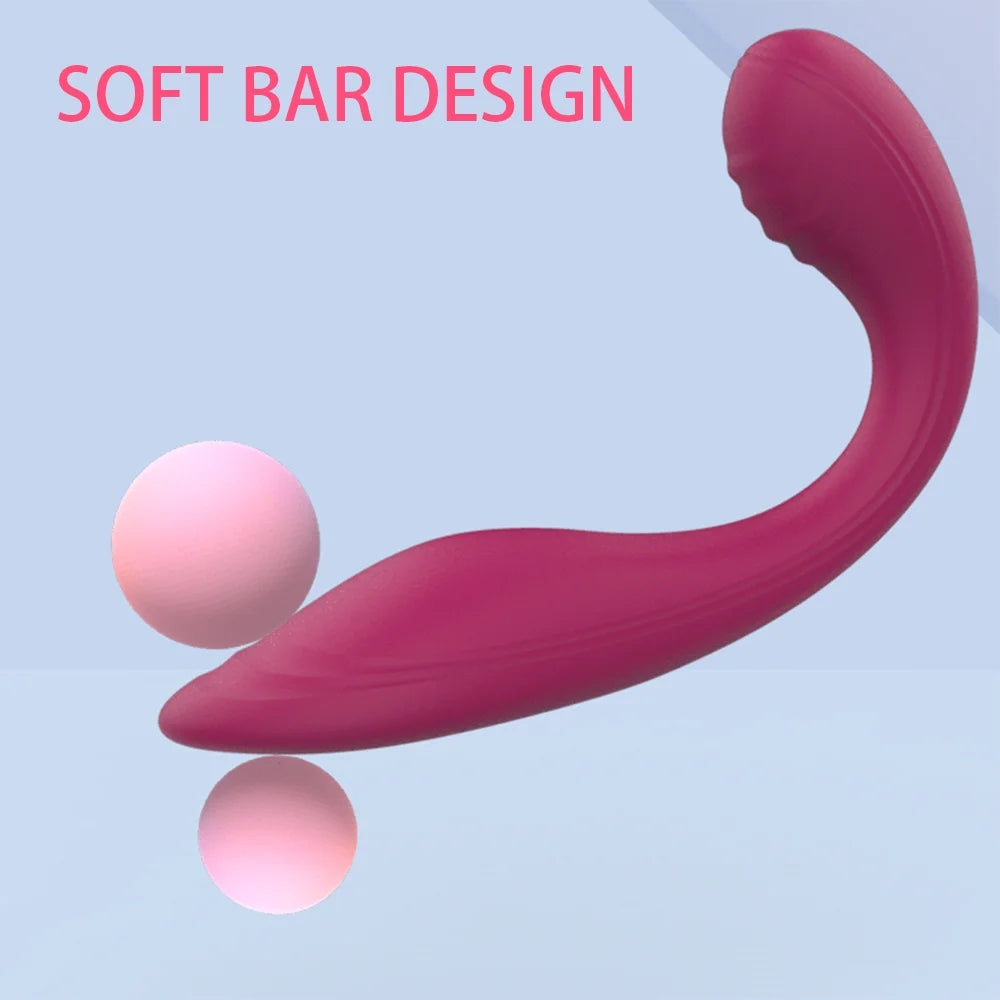 Remote Control Double Ended Vibrators Wearable G Spot Stimulator