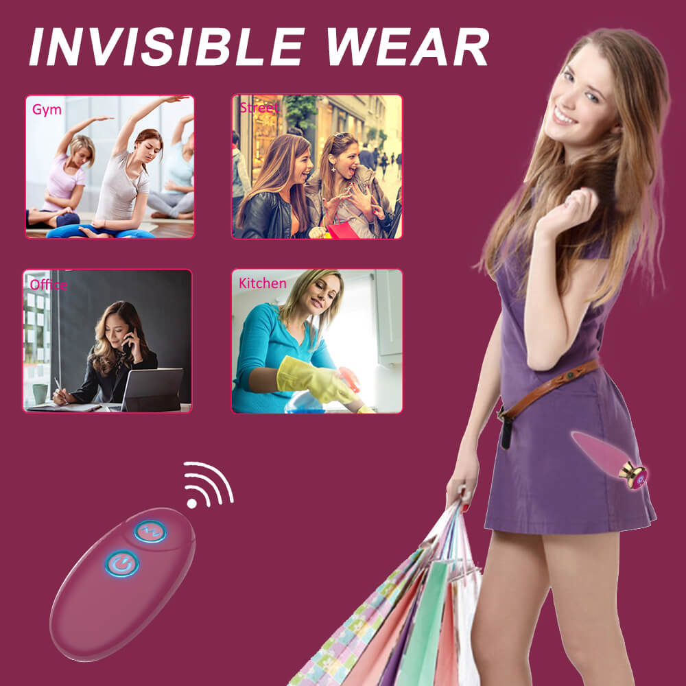 MY-610 Wireless Remote Anal Vibrator Vagina G Spot Butt Plug-ZhenDuo Sex Shop-ZhenDuo Sex Shop