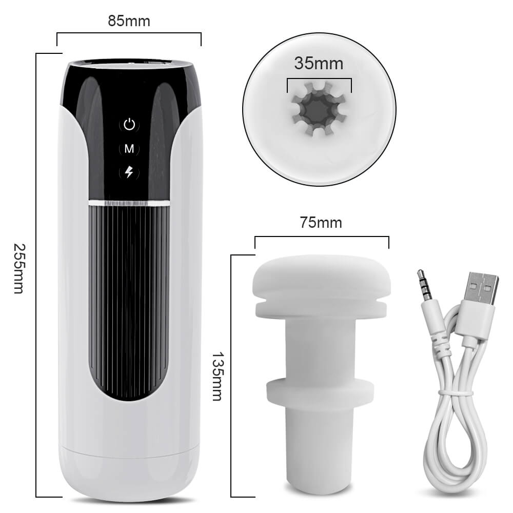 Waterproof Male Hands Free Wearable Masturbator Automatic Pocket Pussy Blowjob Machine-ZhenDuo Sex Shop-ZhenDuo Sex Shop