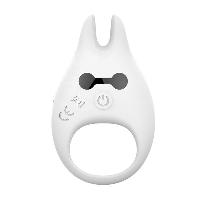 Couple Rings Vibrator Cockring Penis Cock Ring On For Man Delay Ejaculation Sex Toys For Men Penisring Toys For Adults 18-vibrator-ZhenDuo Sex Shop-white-ZhenDuo Sex Shop