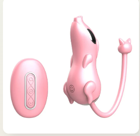 10 Frequency Vibration Electric Shock Pig Jumping Eggs With Wireless Remote Control: