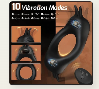 Experience Ultimate Pleasure with the Dual Use Vibrating Penis Ring for Couples