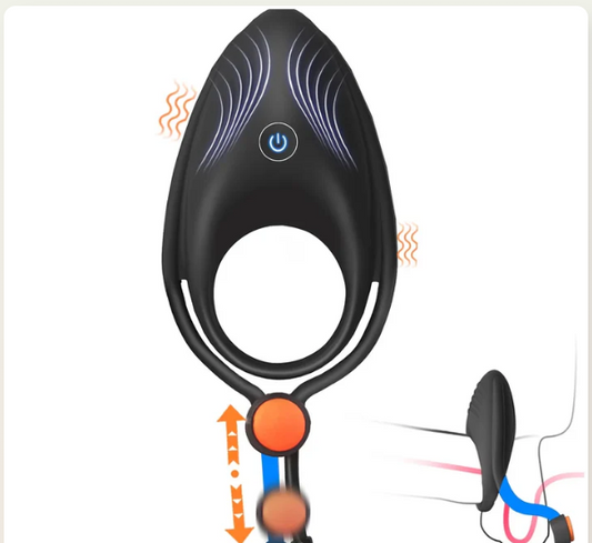 Elevate Your Experience with the Arrow Adjustable Vibration Penis Ring & Clit Stimulator