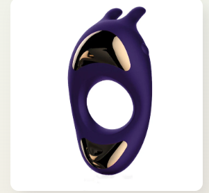 Experience Ultimate Bliss with the 9 Vibrating Rabbit Silicone Multi-functional Cock Ring