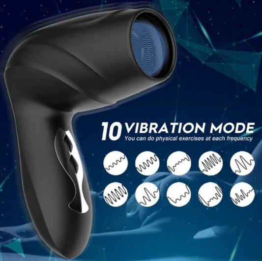 Experience Unmatched Pleasure with the Handheld Male Oral Masturbator Glans Vibrator