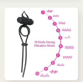 Vibrating Cock Ring Delay Ejaculation Ring