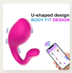 App Remote Control U-shaped Wearable Panty Vibrator