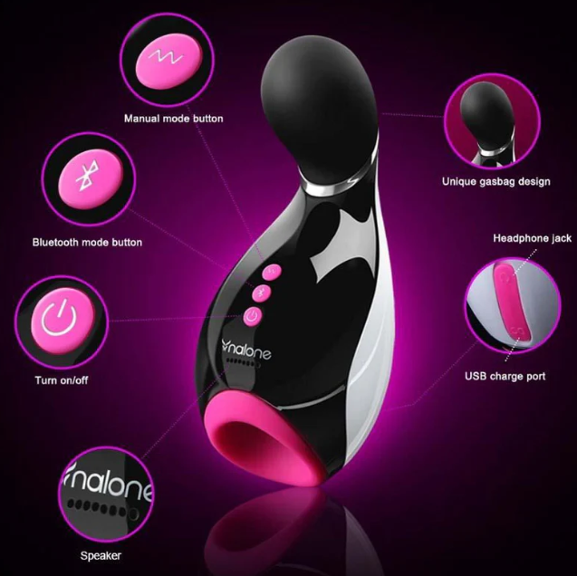 The Nalone Oxxy Bluetooth Oral Male Masturbator