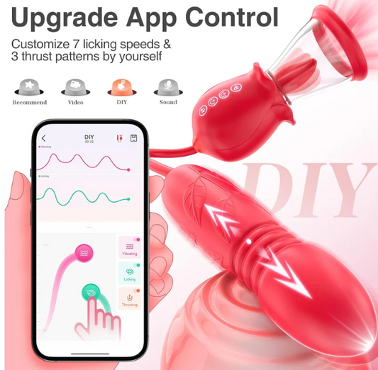 Discover Ultimate Pleasure with the Rose Sex Toy: A 3-in-1 Upgrade for Women