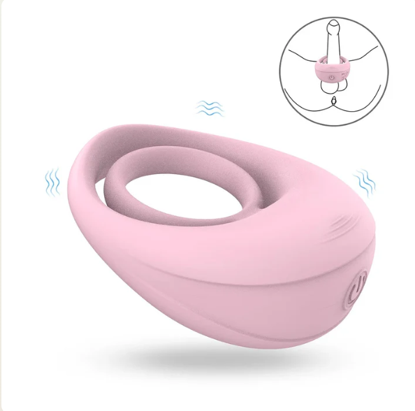 Intensify Your Pleasure with 10 Frequency Dual Penis Rings
