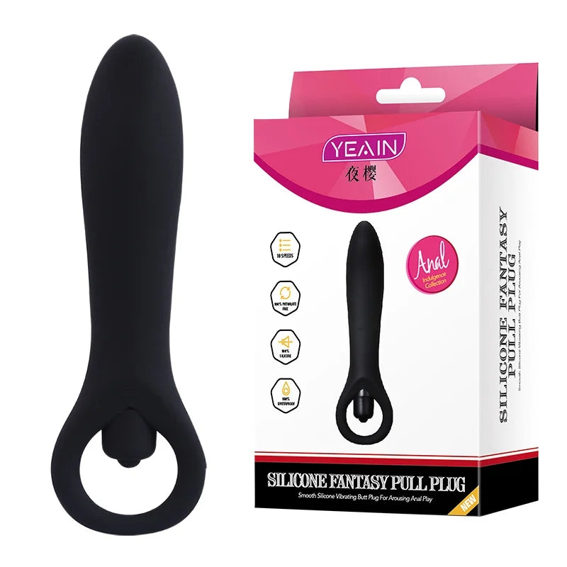 Silicone Anal Plug Prostate Massager G-spot Stimulator