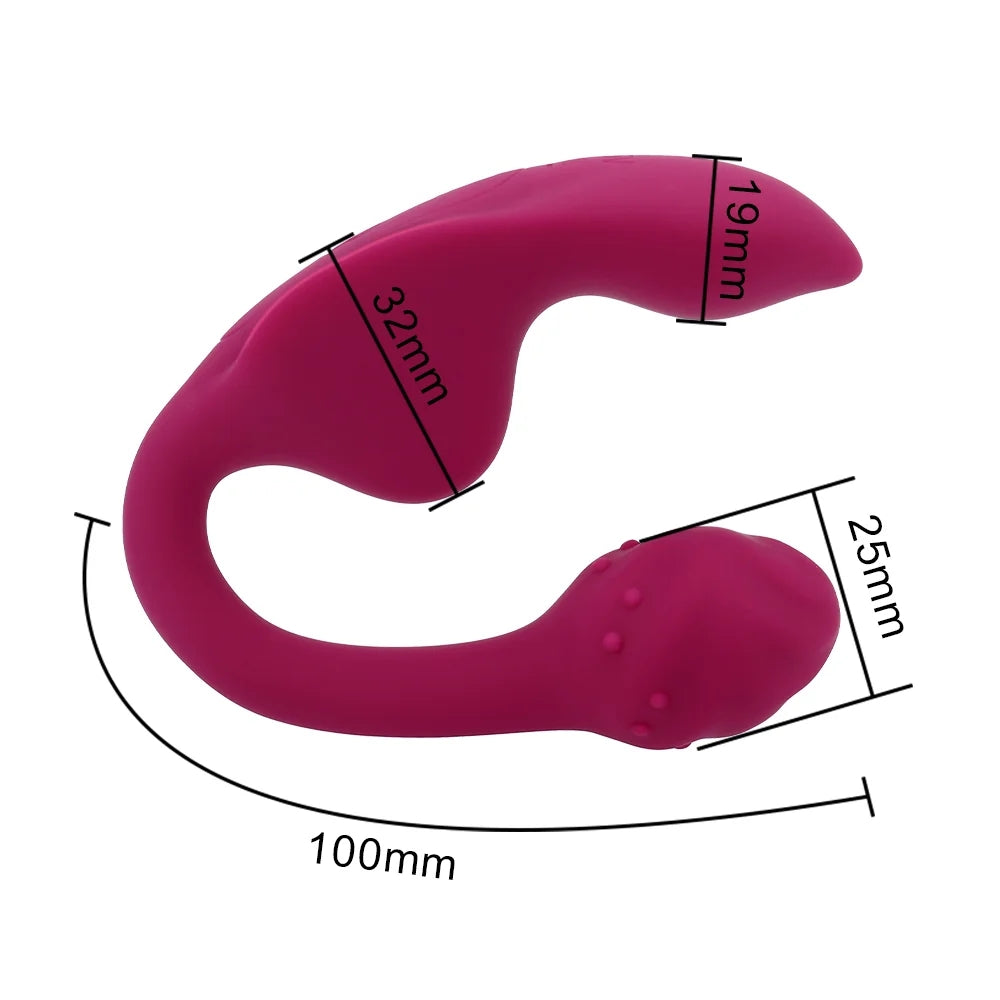 3 Point Stimulator Panty Vibrator With Tail