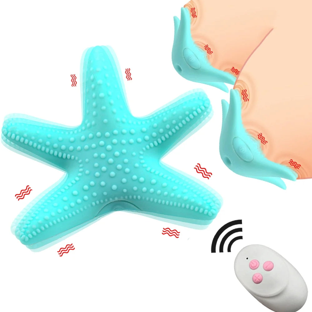 Invisible Wearable Panties Vibrator Portable Clitoral Stimulator With Wireless Remote Control