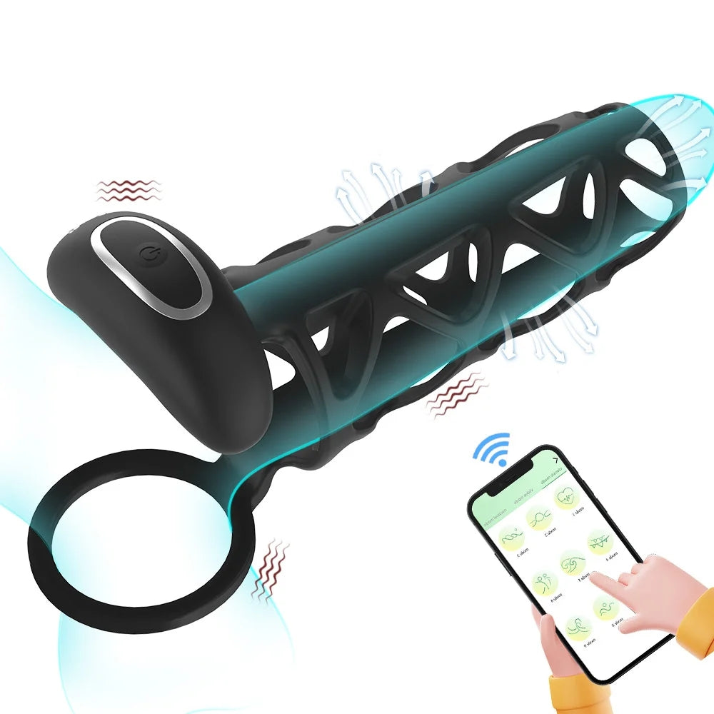 Johnson App / Wireless Remote Control Penis Sleeve