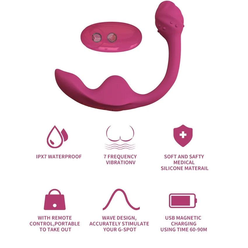 Wave Design Remote Control Precision Panty Vibrator