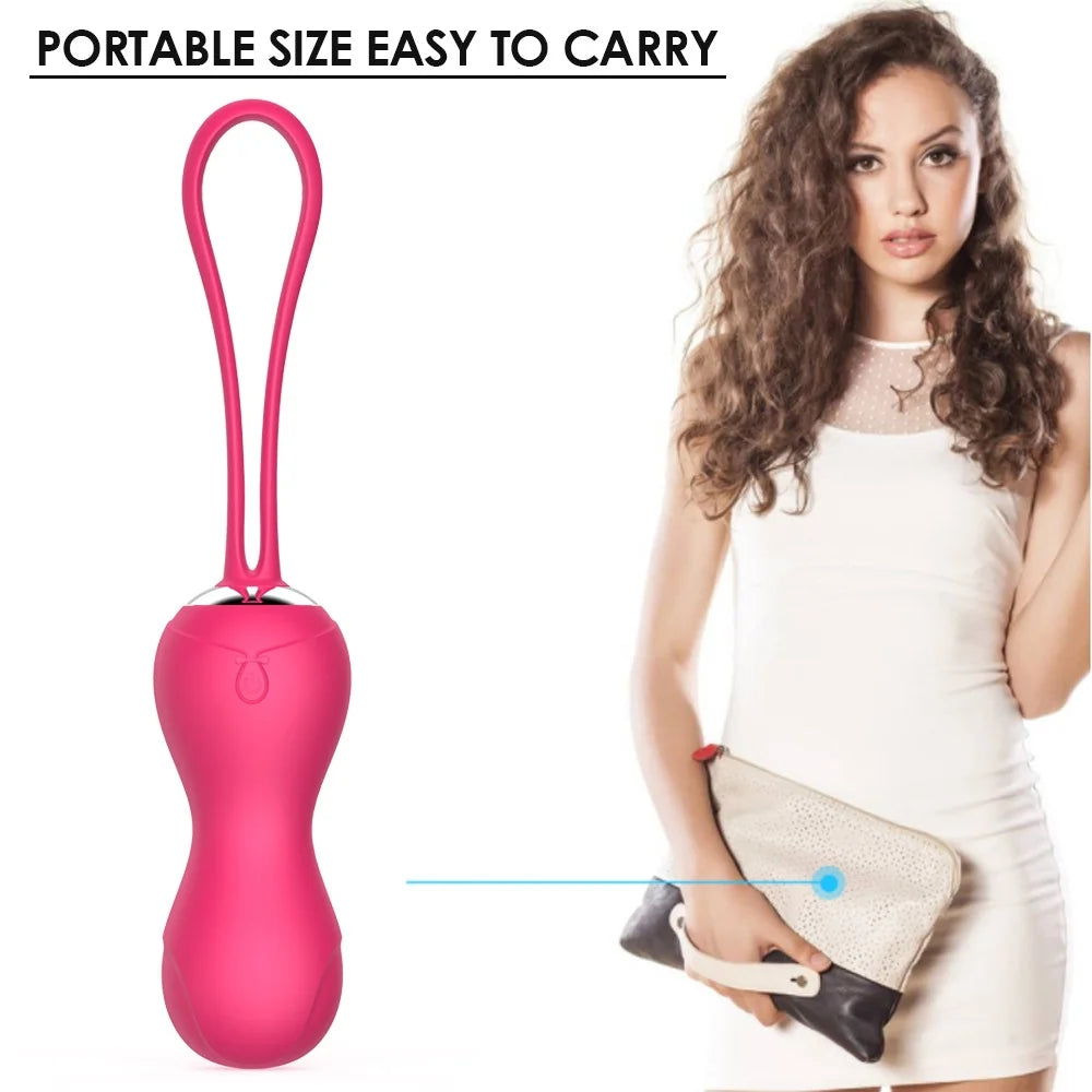 10 Speed Vibrating Egg Exercise Vagina Tighten Kegel Ball Egg Vibrator