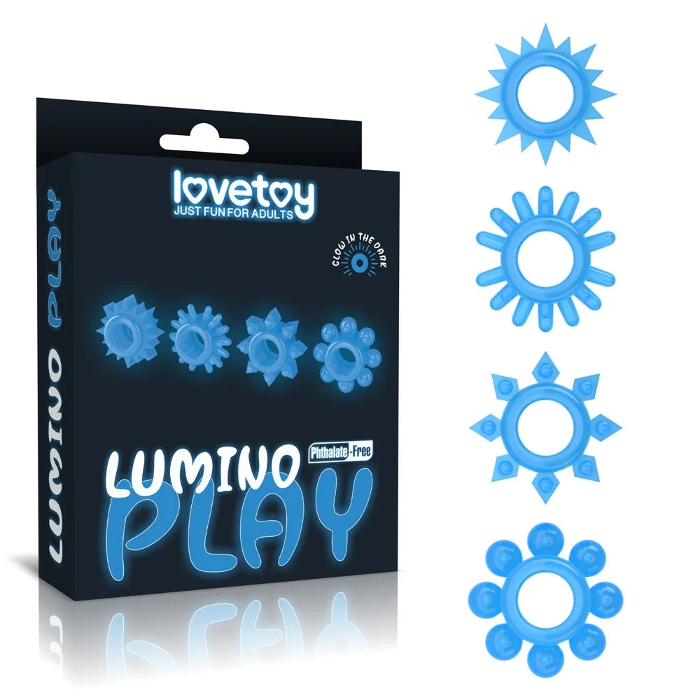 Lovetoy Lumino Play Phyhalate Free Penis Ring