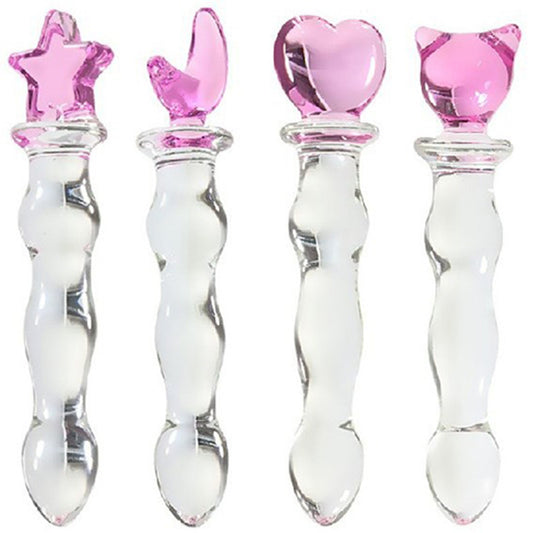 Mysterious Love Magic Wand Crystal Anal Pull Bead