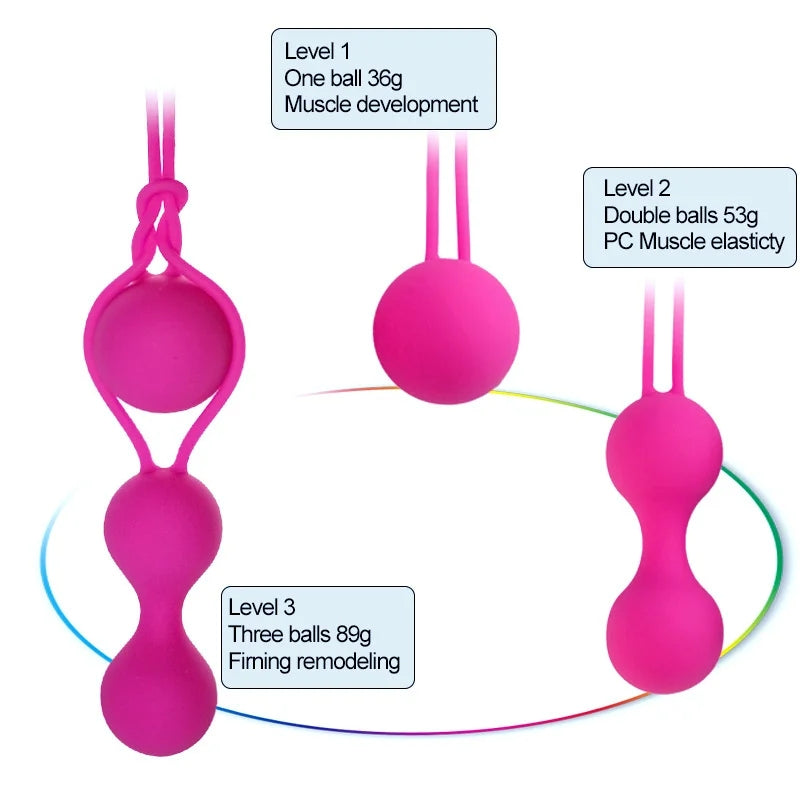 Silicone Kegel Ball for Kegel Exerciser