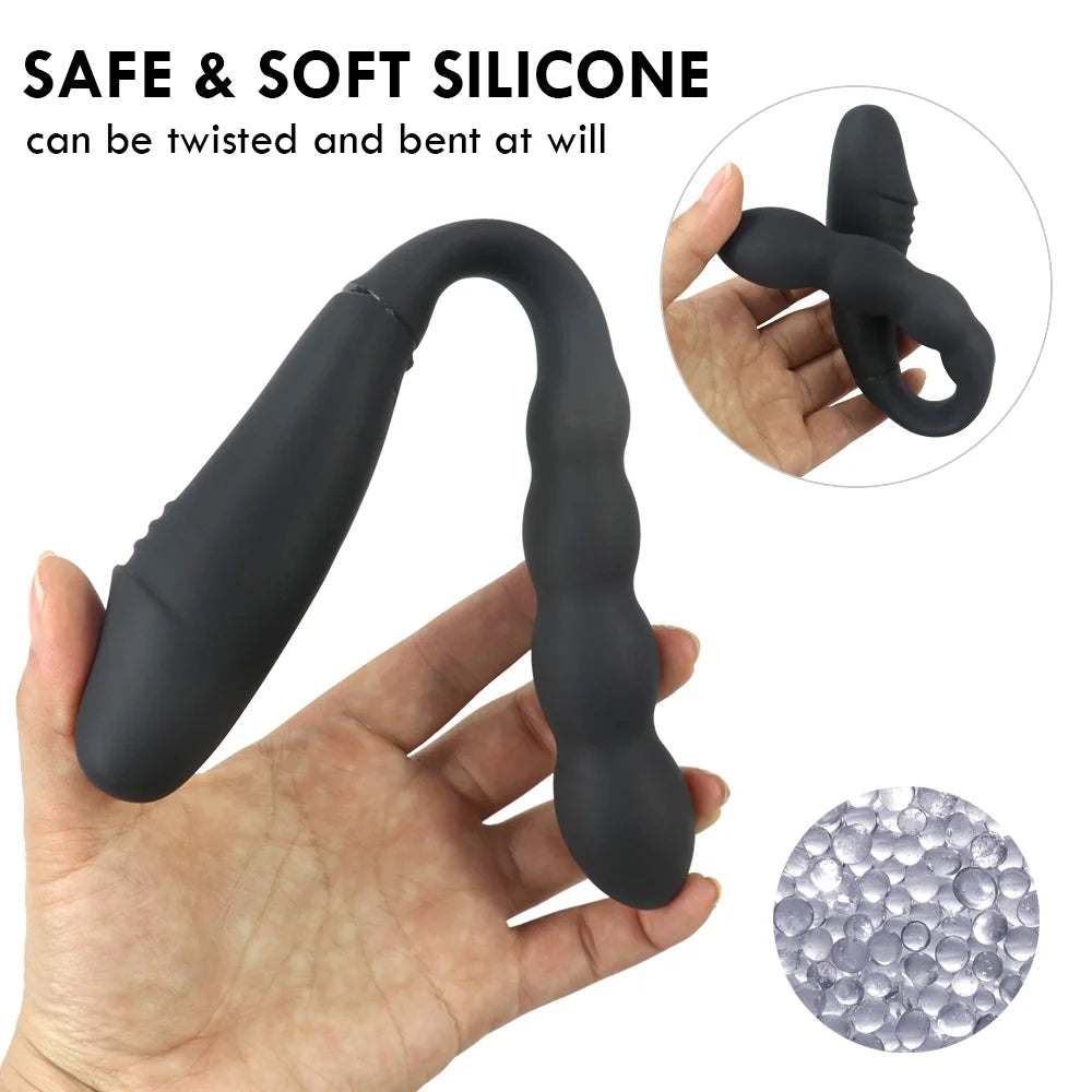 Double Vibrators For Couple Wireless Remote Wearable Dildo G Spot Stimulator Panties Sex Toys