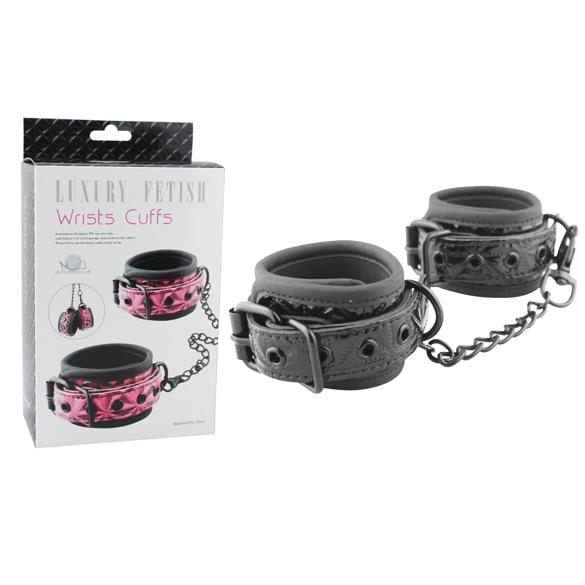 Luxury Bondage SM Fetish Wrist Cuffs Handcuffs