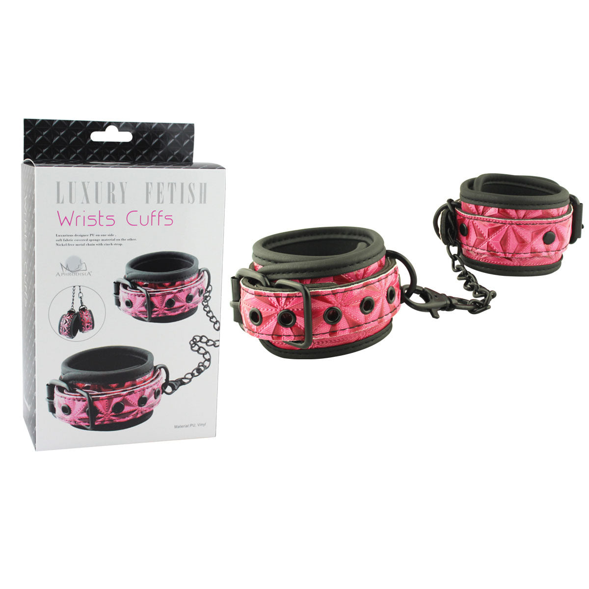 Luxury Bondage SM Fetish Wrist Cuffs Handcuffs