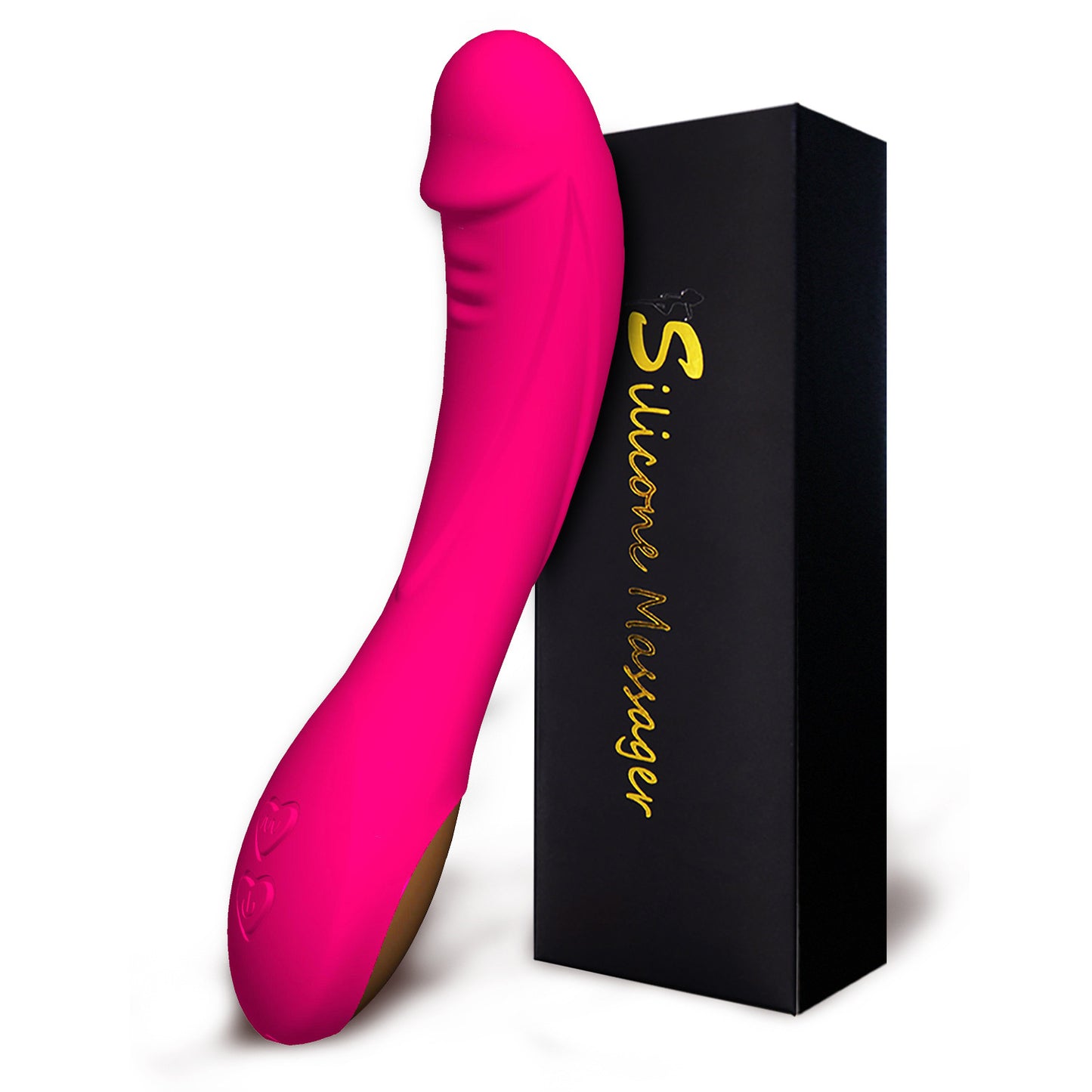 12 Frequecy Strong Shock Vibrating Dildo