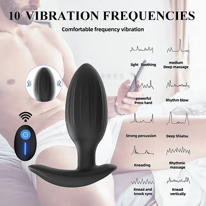 Anal Plug Vibrators Vagina Prostate Massagers Stimulator Adults Masturbators