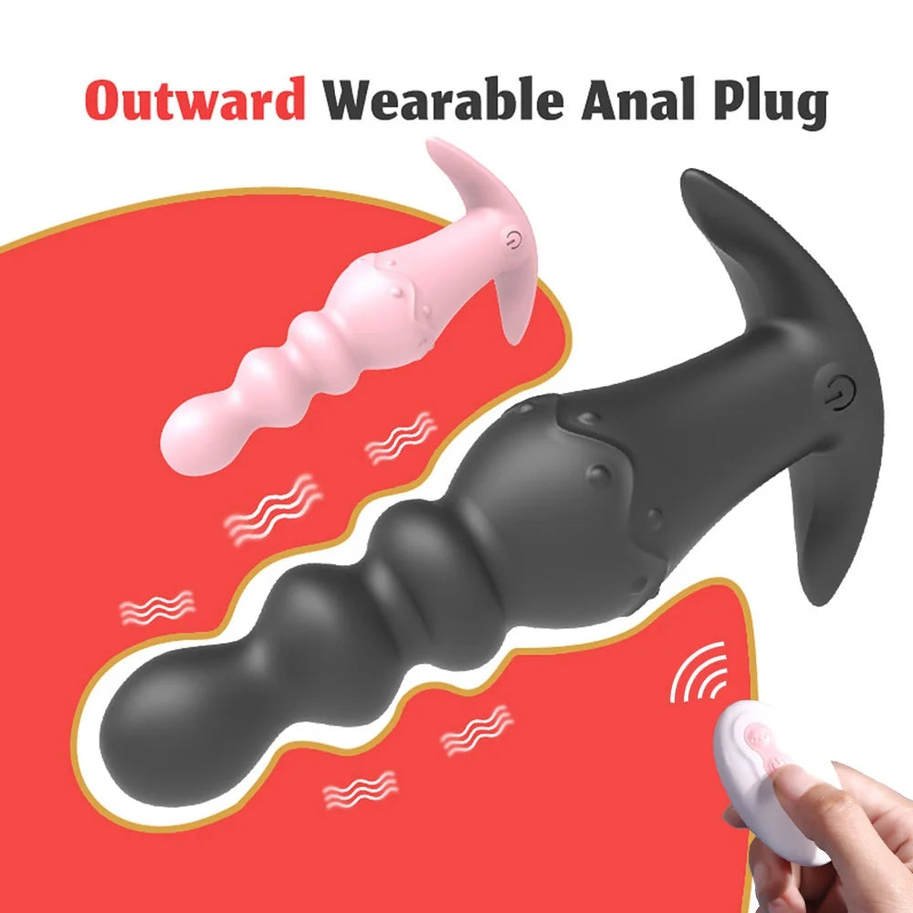 Remote Control Anal Beads Sex Toy