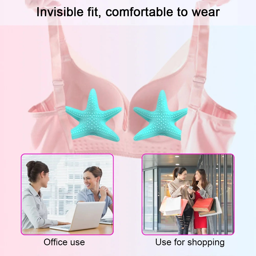 Invisible Wearable Panties Vibrator Portable Clitoral Stimulator With Wireless Remote Control