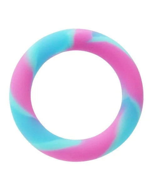 Super Soft Colorful Tight Locking Penis Ring