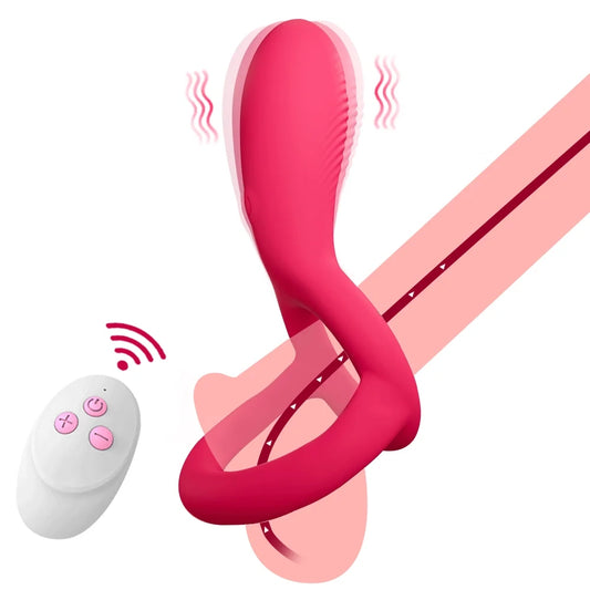 Penis Ring Vibrating Clitoris Stimulator G Spot Vibrator Delay Cock Ring