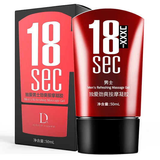 DuAi 18Sec Long Lasting Men's Refreshing Massage Gel 50ml