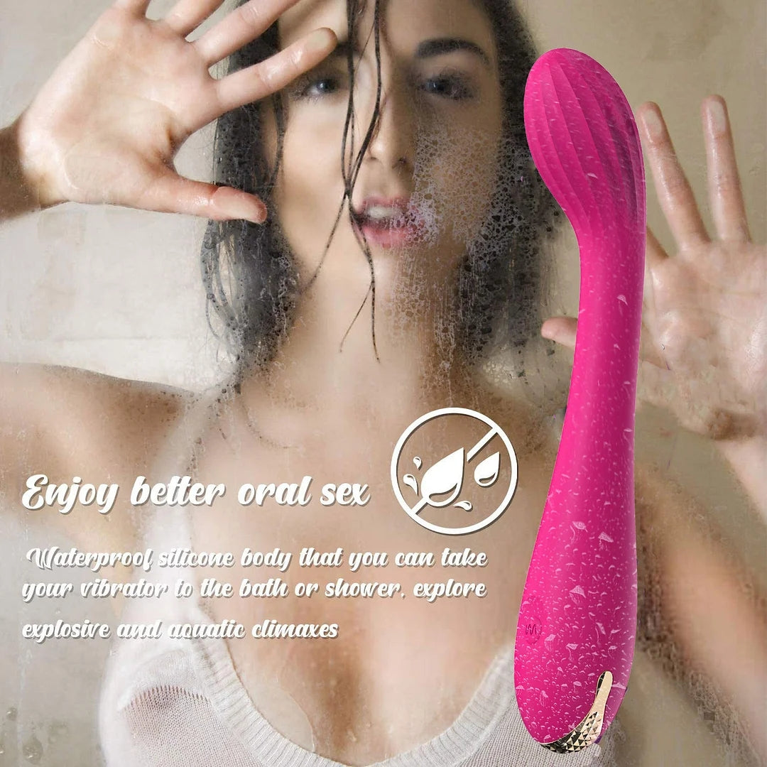 12 Frequency G-spot Masturbation Massage Stick Vibrator