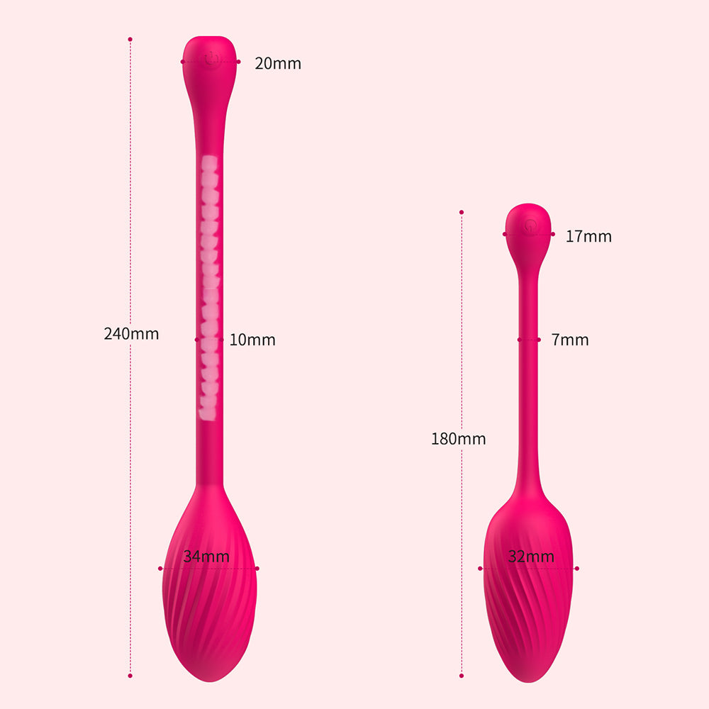 Remote Control Vibrating Egg Built-in Kegel Ball Panties Vibrator