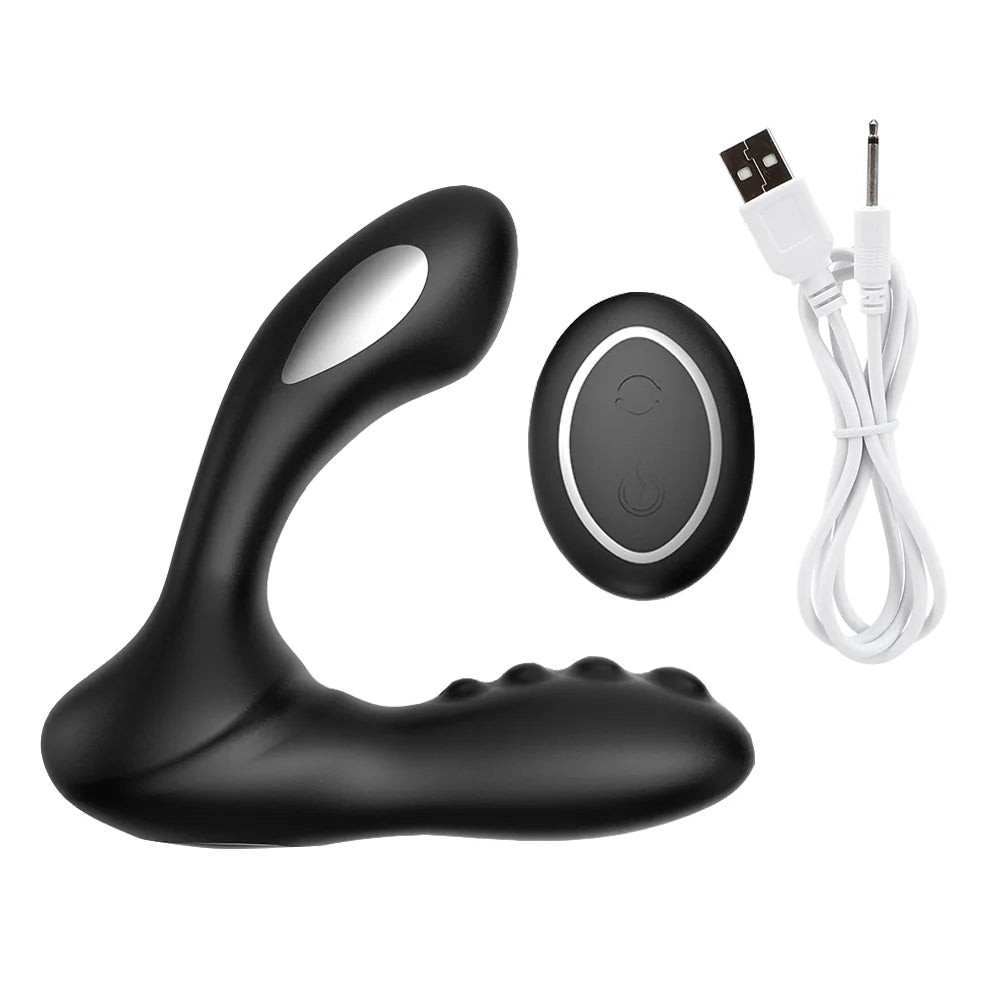 Anal Vibrator Anal Butt Plug 8 Speeds Electric Shock Prostate Massager