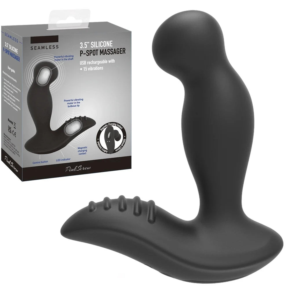 Men's Prostate Massager Pull Bead Anal Plug Masturbator