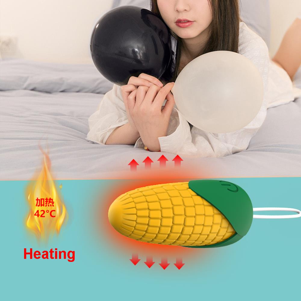 Wireless Remote Control Warming Vibrating Corn