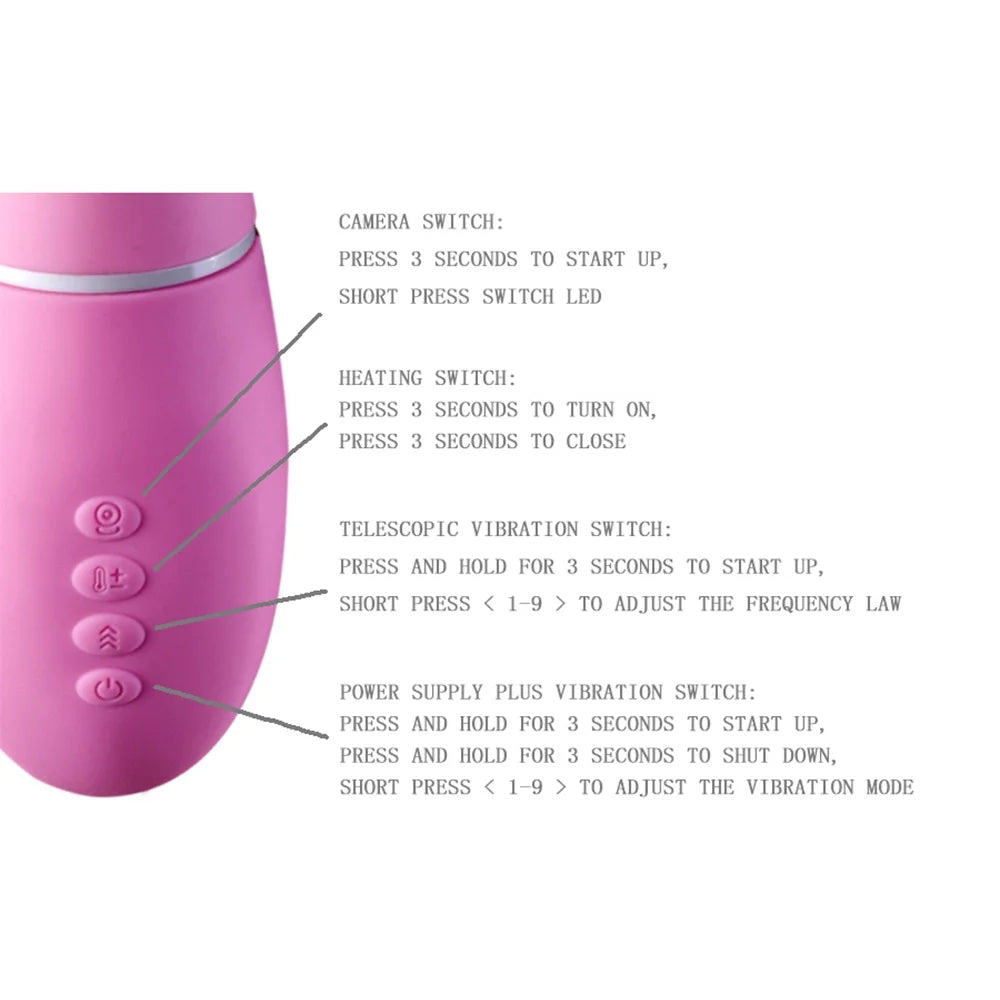 App Controlled G-spot Vibrator With Camera