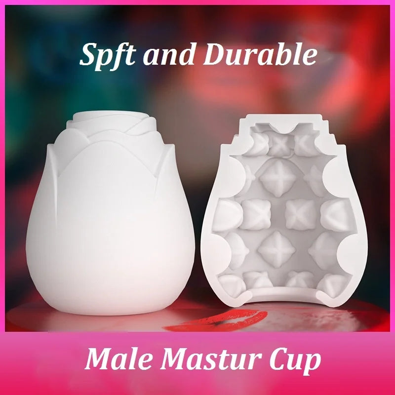 GALAKU Super Stretchy Rose Masturbation Toy Egg