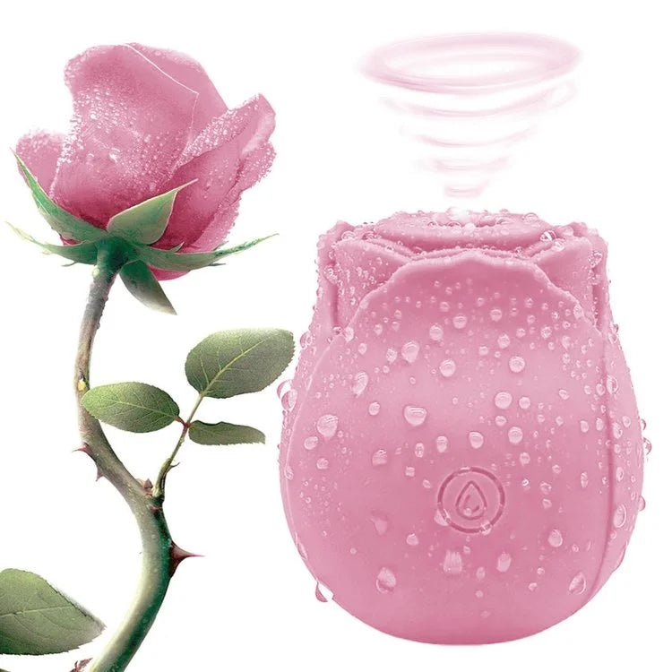 Rose Toys Quiet Waterproof Sucking Rose For Women